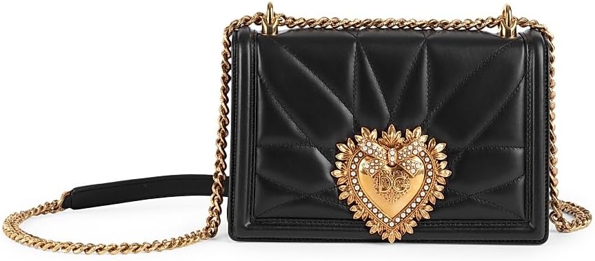 Dolce&Gabbana Medium Quilted Leather Shoulder Bag