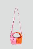 Womens Color Block Mini Crossbody Bag