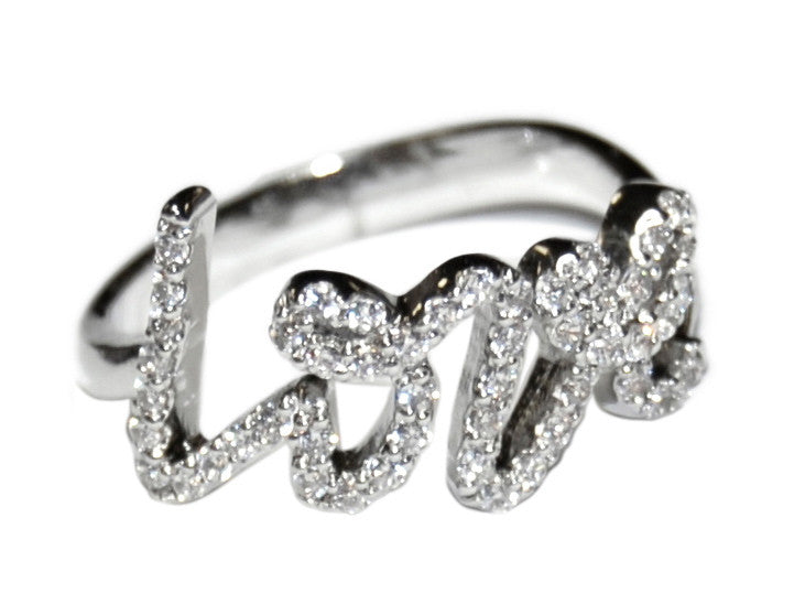 DIAMOND LOVE RING -  RHEAS.ONLINE