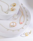 Sterling Silver Mabel CZ Heart Ring