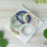 Large Hair Coil Set in Autumn Floral