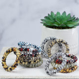 Large Hair Coil Set in Animal Prints