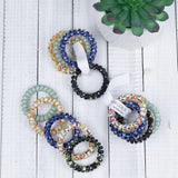 Large Hair Coil Set in Autumn Floral