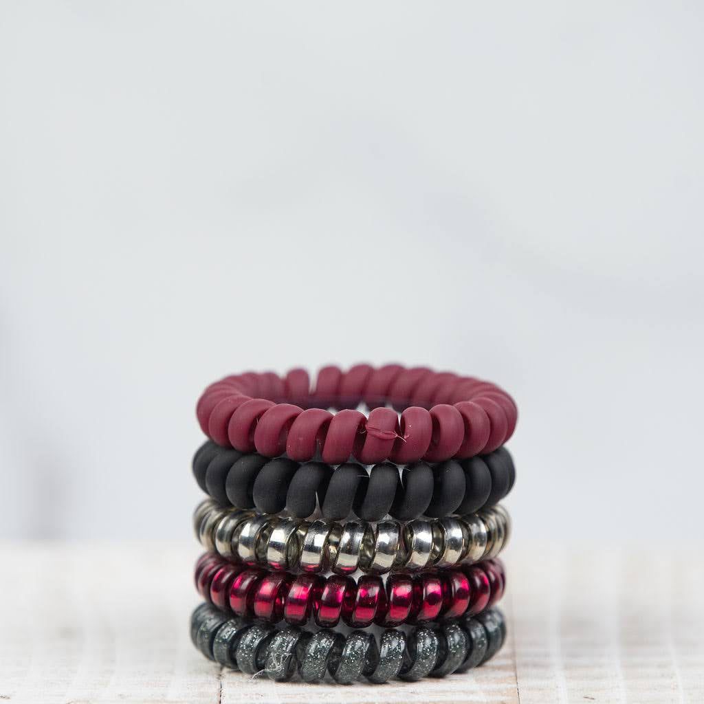 Large Lauren Lane set of 5 large Rudolph hair coils