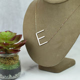 Large Letter / Initial Necklace Rose Gold