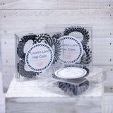 Medium Lauren Lane Hair Coil Set in Black and White