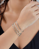 Anchor Chain Bracelet Set