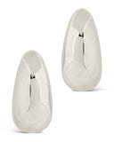 Eclipse Polished Hoop Earrings