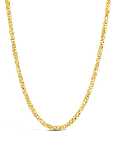 Moira Chain Necklace gold and silver adjustable 16-inch classic jewelry piece
