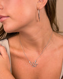 'When Stars Align Set' - Constellation Necklace & Delicate Threader Earrings