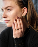 Rayna Emerald Flat CZ Ring