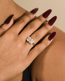 Marla CZ Toi et Moi Cocktail Ring