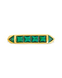 Rayna Emerald Flat CZ Ring