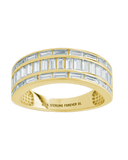 Sterling Silver Kate Baguette Eternity Ring