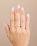 Sterling Silver Nixie Twist Band Ring