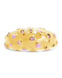 Emberly CZ & Enamel Dome Ring