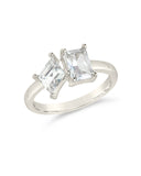 Penina CZ Toi et Moi Ring