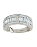 Sterling Silver Kate Baguette Eternity Ring