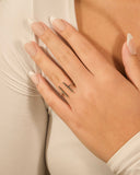 Sterling Silver Parallel Bar Ring