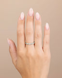 Sterling Silver Nixie Twist Band Ring