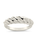 Sterling Silver Graham Twist Band Ring