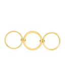 Sterling Silver Dominika CZ Link Stacking Ring