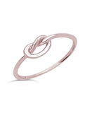 Sterling Silver Love Knot Ring