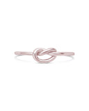 Sterling Silver Love Knot Ring