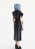 Julia Allert Pedal & Rose Bud Hooded Statement Scarf