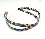 Ficcare Criss Cross Italian Acetate headband hand-made, stylish and comfy accessory for updos