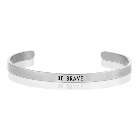 BE BRAVE Message Band Bracelet -  RHEAS.ONLINE