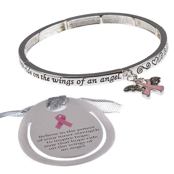 Breast Cancer Blessing Bracelet -  RHEAS.ONLINE