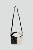 Womens Color Block Mini Crossbody Bag