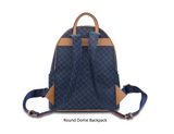 Rioni Signature Navy Round Dome Backpack STA20286