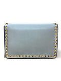 Inzi Handbags Studded Blue Birds Crossbody