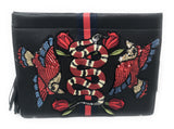 Snake & Sequin Birds Clutch Handbag By Inzi Handbags -  RHEAS.ONLINE