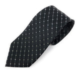 Mens Custom Bling Ties with rhinestone accents, perfect for special occasions and black tie events.