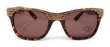 Jimmy Crystal's Tortoise & Crystal Sunglasses, GL944A Brown -  RHEAS.ONLINE