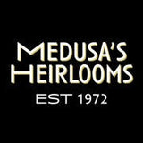 Medusa's Heirlooms Large French Yoga Clip Praline logo.