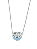 Sweethearts® enamel "ANGEL" necklace with 16" sterling silver chain and gift box.