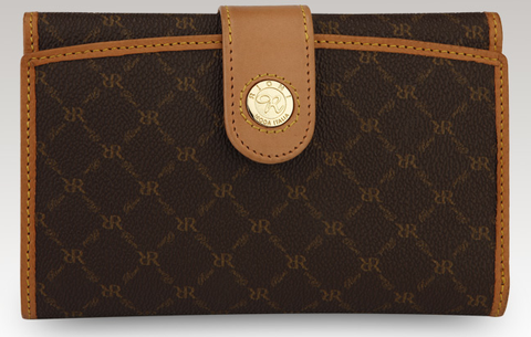 Rioni Signature Multi Fold Button Wallet STW003 -  RHEAS.ONLINE
