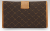Rioni Signature Multi Fold Button Wallet STW003 -  RHEAS.ONLINE