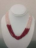 Magnetic Two Section Beaded Necklace -  RHEAS.ONLINE